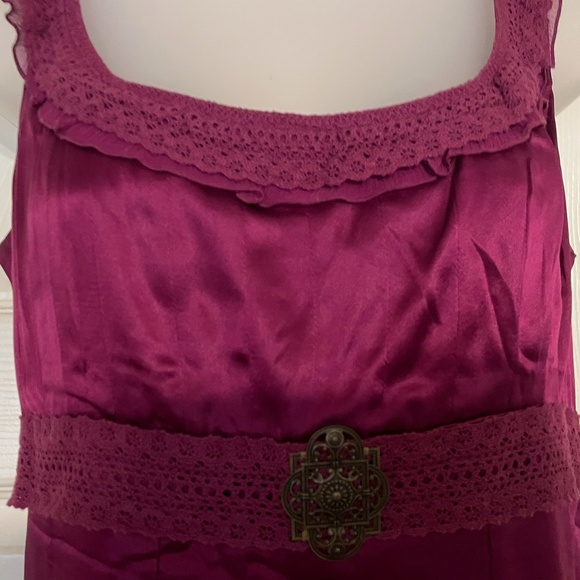 ANTONIO MELANI SILK “ANTIQUE “, size 8,VINTAGE - Picture 2 of 8